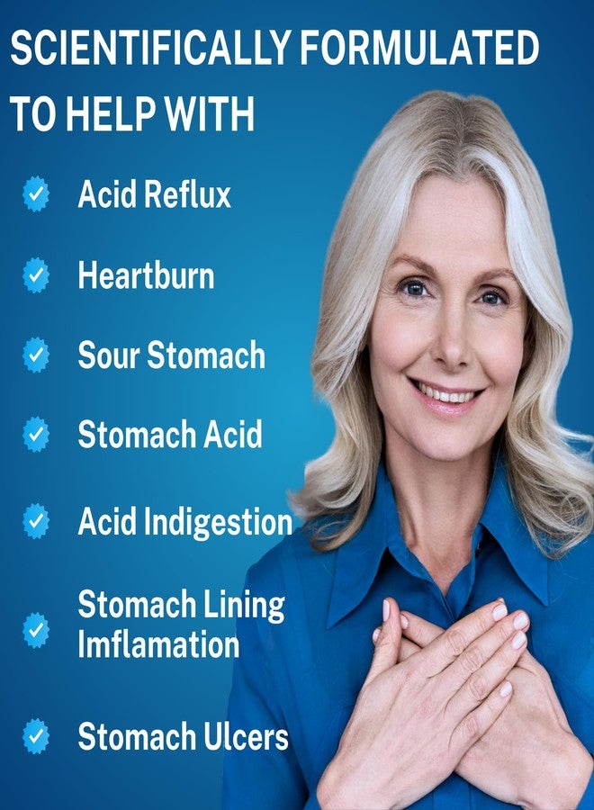 Graxcell Sodium Bicarbonate 325 mg Tablets 100 Count 2bottles (Total 200 Tablets)– Natural Antacid for Heartburn Relief - Image 5
